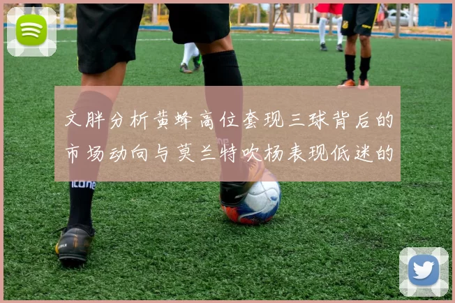 文胖分析黄蜂高位套现三球背后的市场动向与莫兰特吹杨表现低迷的影响